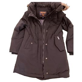 Parka Woolrich da bambina Marrone scuro