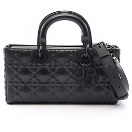 Bolso Christian Dior Dior Lady D-Joy Medium Negro