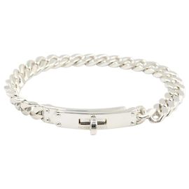 Hermès Pulseira Gourmet Hermes Kelly TPM Charm Prata