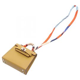 Hermès Accessorio Hermes Kelly Twilly Cardamom Charm Marrone Multicolore