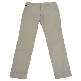 Pantaloni Chino Gucci in cotone beige Beige