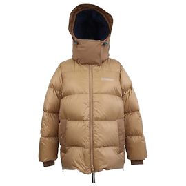 Giacca Piumino in Nylon Marrone Burberry Marrone