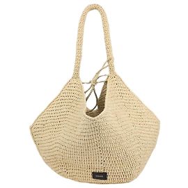 Khaite Sac cabas Lotus Medium en raphia naturel Autre