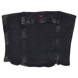 Top tube in denim nero Diesel Nero