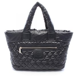 Borsa Tote Chanel Coco Cocoon MM Nero