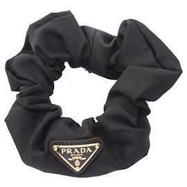 Scrunchie Prada Re-Nylon Black Nero