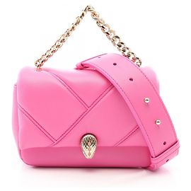 Bulgari Bolsa Mini 2-Way Bvlgari Serpenti Cabochon Rosa