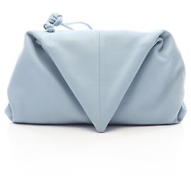 Sac à main pochette à rabat Triangle Bottega Veneta Bleu