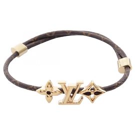 Bracciale con Charms LV Iconic Louis Vuitton Marrone D'oro