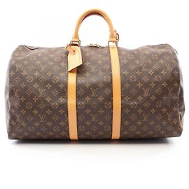 Sac Boston Louis Vuitton Keepall 55 Marron