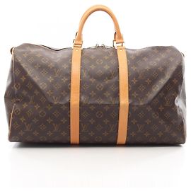 Bolso Boston Louis Vuitton Keepall 50 Monogram Castaño