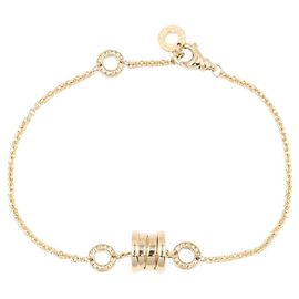 Bulgari Bvlgari B.zero1 Yellow Gold Charm Bracelet Golden