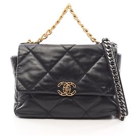 Sac à main Chanel 19 Dixneuf Matelassé Noir