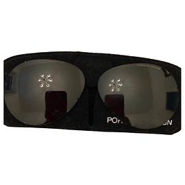 Autre Marque Porsche Design Aviator Sunglasses Black