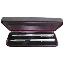 Tiffany & Co. Sterling Silver Mechanical Pencil and Ballpoint Pen Set Silvery