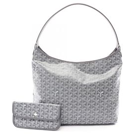 Bolsa Hobo Goyard Boheme Marrom Branco