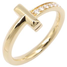 Autre Marque Anel Tiffany & Co. T One com Diamantes Dourado Outro