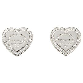 Autre Marque Orecchini Tiffany & Co. Return to Heart con diamanti Argento Altro