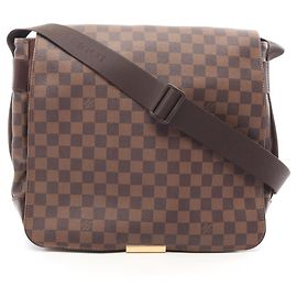 Borsa a tracolla Louis Vuitton Bastille Marrone Damier ebene