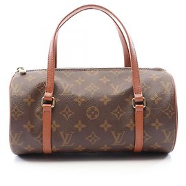 Borsa Louis Vuitton Papillon 26 Marrone Monogramma