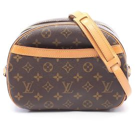 Bolsa de Ombro Louis Vuitton Blois Marrom Monograma