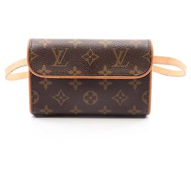 Louis Vuitton Pochette Florentine Monogram Waist Bag Marrone Monogramma