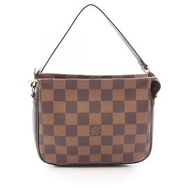 Necessaire de maquilhagem Louis Vuitton Marrom