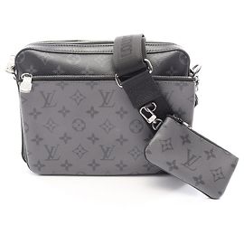 Borsa Trio Messenger Louis Vuitton Marrone Nero