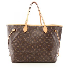 Sac cabas Louis Vuitton Neverfull GM Monogram Marron