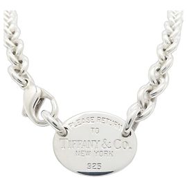 Autre Marque Tiffany & Co. Collar Return to Oval Tag Otro