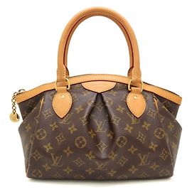 Sac à main Louis Vuitton Monogram Tivoli PM Marron