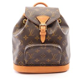 Mochila/Bolsa Louis Vuitton Mini Montsouris Marrom