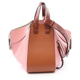 Sac à main 2-Way Loewe Hammock Small Marron Rose