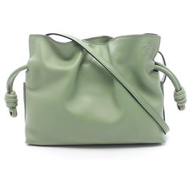 Bolsa de Ombro Loewe Flamenco Mini Verde