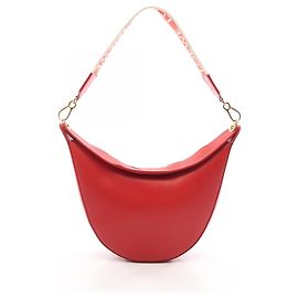 Loewe Luna Schultertasche Rot Roh