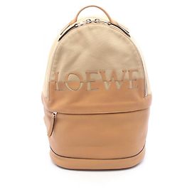 Sac à dos/Sac à main rond Loewe Marron Beige