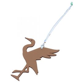 Hermès Hermes Petit H Twill Brown Handbag Charm Brown