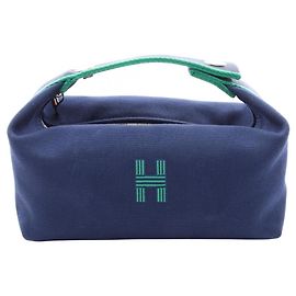 Hermès Bolso Hermes Bride à Black PM Azul Verde