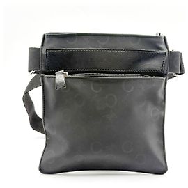 Céline Ceinture Celine Macadam en Nylon Noir