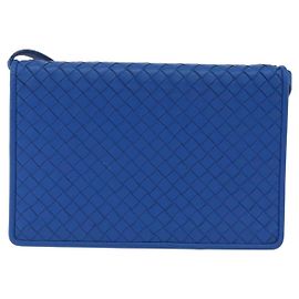 Bottega Veneta Shoulder Leather Medium Blue