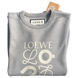 Loewe x On Sudadera de Algodón Reciclado - Gris Melange Gris