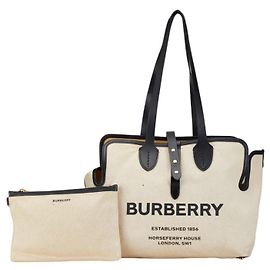 Sac Cabas Burberry en Toile avec Pochette
