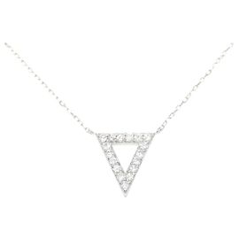 Autre Marque Colar de Diamantes Au750 Prata