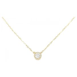 Autre Marque Collier en diamant Au750 Doré