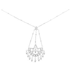 Autre Marque Collar de oro blanco Au750 Plata