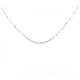 Autre Marque Colar de Diamantes Au750 Dourado