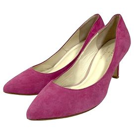 Autre Marque Odette e Odile for Jewel Changes United Arrows Suede Pumps Pink