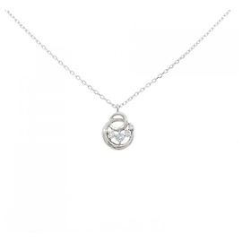 Autre Marque Diamantenhalskette PT950 PT850 Silber