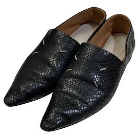 Maison Martin Margiela Maison Margiela 22 Loafers em Python Preto