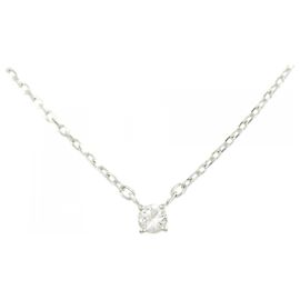 Autre Marque Collar de diamantes Pt950 Pt850 Plata